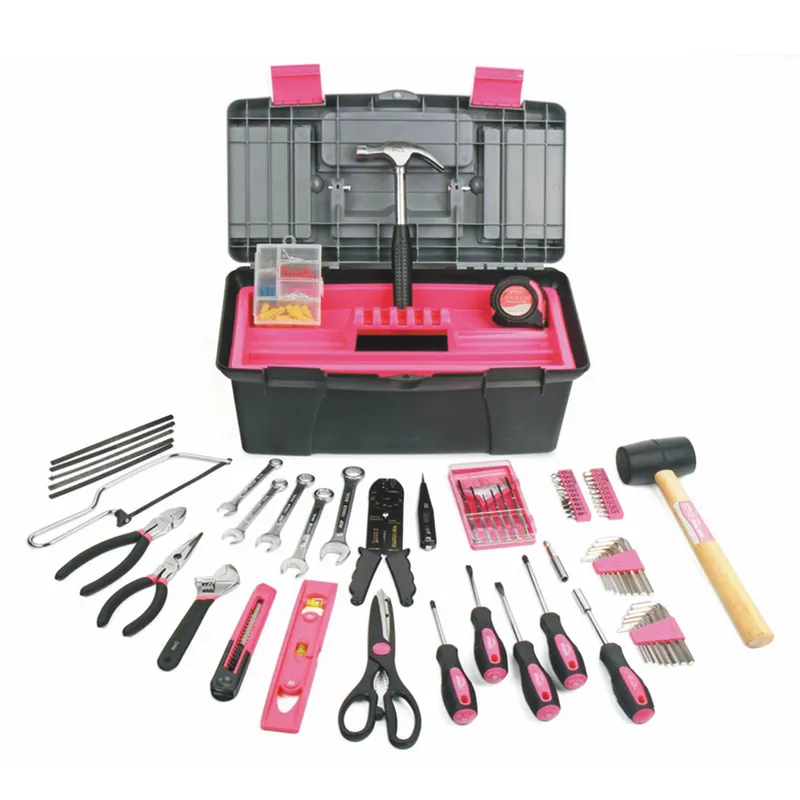 70pcs Pink Tool Kit Tool Box