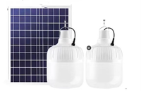 Nouvelle lampe d'ampoule extérieure de fabrication d'usine de cour solaire utilisée dans la maison