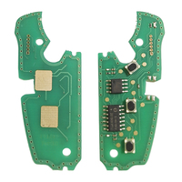 Llave de Coche Remota XNRKEY de 3 Botones, 315/433Mhz, Chip ID48 para Audi A3 TT 2005-2013 8X0 837 220 8X0 837 220 D 8X0837220 8X0837220D