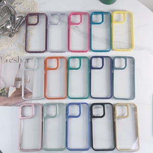 Transparente plano TPU a prueba de caídas MARCO DE PC de doble Color 3 en 1 360 fundas de teléfono para Honor X9C Magic 7 Lite <span class=keywords><strong>Pro</strong></span> X8B 200 <span class=keywords><strong>Pro</strong></span> - Product Image 1