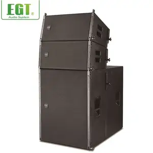 New product 2-way maple plywood enclosure audio passive line array sound system