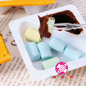 มาร์ชเมลโลว์เคลือบช็อกโกแลตฮาลาล ขายส่ง มาร์ชเมลโลว์นุ่มฟู รสชาติหวานเข้มข้นด้วยซอสช็อกโกแลต เหมาะสำหรับเด็ก - Product Image 3