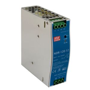 NDR-120-24 120W แหล่งจ่ายไฟราง DIN AC-DC แบบเอาต์พุตเดี่ยว 24V 5A เกรดอุตสาหกรรม 90-264VAC ประสิทธิภาพ 89% 150mVp-p - Product Image 5