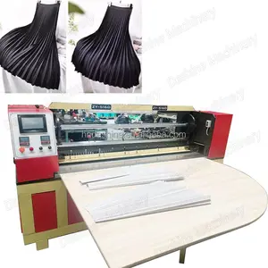 Etek bezi için sıcak satış profesyonel kumaş tekstil çok fonksiyonlu Pleating makinesi