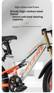 Bicicletas de Carretera Nuevas para Niños y Niñas de 20, 22 y 24 Pulgadas, Bicicletas de Montaña para Estudiantes con Doble Suspensión - Product Image 3