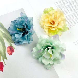 Cabeza de Flor de Peonía Artificial de 8cm de Diámetro para Decoraciones de Boda y Accesorios de Bricolaje - Product Image 3