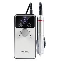 Modèle V5, outil électrique compact rechargeable par USB à vitesse variable pour enlever et façonner les ongles, lime à ongles portable