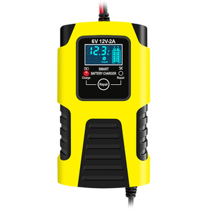 Chargeur de batterie intelligent à écran LCD E-FAST Factory au meilleur prix, chargeur de batterie universel pour voiture 12V, automobile et moto - Product Image 6