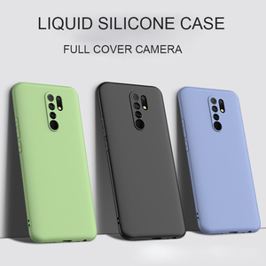 Per redmi9 Nuovo aggiornamento completo della copertura della macchina fotografica del telefono di silicone liquido per il caso di xiaomi <span class=keywords><strong>redmi</strong></span> <span class=keywords><strong>9</strong></span> originale protettiva morbida back cover - Product Image 2