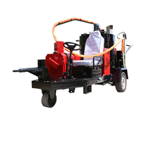 LONGSHUN Machine à sceller les fissures sur route asphaltée de 500 litres pour réparation et entretien