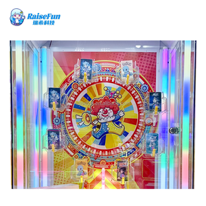 Máquina expendedora de premios giratoria RaiseFun, juego de la suerte con dispensador de cajas sorpresa, regalos, snacks, monedas, efectivo y tarjetas de crédito - Product Image 4