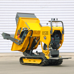 HUAYEE Livraison Gratuite Mini Dumper sur Chenilles EPA, Chariot <span class=keywords><strong>à</strong></span> Moteur sur Chenilles, Mini Dumper de Chantier pour Travaux Agricoles - Product Image 2