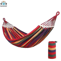 Hamac d'extérieur très vendu avec tissu épais 175cm x 260cm, hamac balançoire