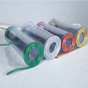 Rideau magnétique en PVC <span class=keywords><strong>transparent</strong></span> pour porte d'entrepôt - Product Image 1
