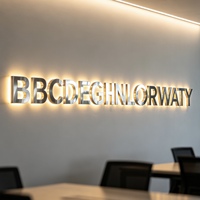 Letrero Luminoso LED Personalizado con Logotipo Empresarial |   Letrero Exterior Impermeable IP65 para Tienda |   Decoración Publicitaria para Salón de Uñas