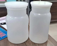 Botellas de plástico PP de gran volumen, 1400 ml, para el cultivo de hongos, botellas de plástico para hongos.