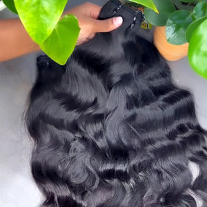 Bundle di capelli umani grezzi all'ingrosso non trasformati, tessuto di capelli allineato alla cuticola vergine cruda, Extension di capelli cambogiani ricci birmani - Product Image 3