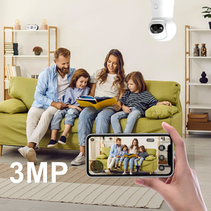 Tuya Hd Network Camera Y8 Indoor Panoramic With Night Vision Motion Detection Two Way Audio Baby Monitor - Product Image 3