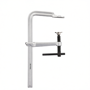 Torno de banco con abrazadera de tornillo modelo básico Ttake de 300x140 mm para trabajar la madera y el metal - Product Image 2