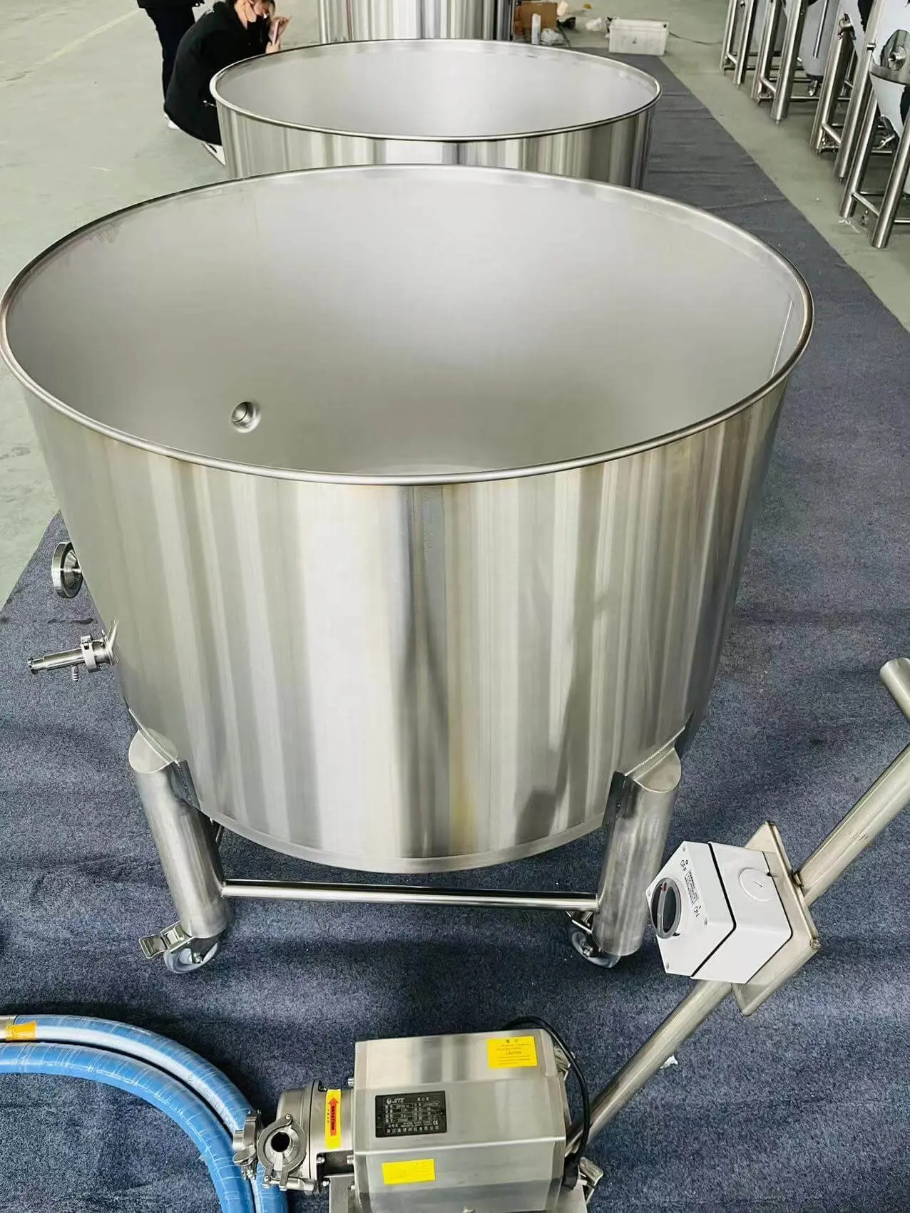 100l 200l 300l 400l Edelstahl tank Kombucha Brau system Kombucha Gär anlage