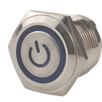 16 мм высокий ток металлический водонепроницаемый моментальная мощность символ кнопка включения светодиодные лампы для автомобильных фар (моторный замок питания кнопка старт переключатель