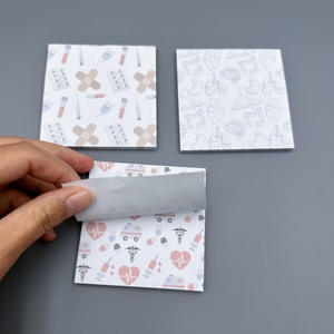 Notas Adhesivas Médicas para Doctores, Bloc de Notas Autoadhesivas con Temática Médica, Bloc de Notas Pequeño para Enfermeras - Product Image 3