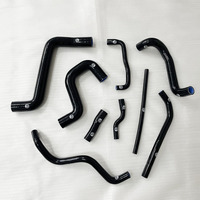 RODIN Neuer Silikon-Ansaugschlauch + Vakuumschlauch-Set für VW Golf GT I MK2 1.8 8V PB Code 1987-1991