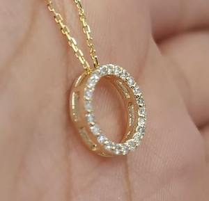 Colgante de Lujo de Plata de Ley 925 con Diamante Moissanita, Joyería de Diseño Personalizada de Moda Hip Hop, Pieza Destacada - Product Image 2