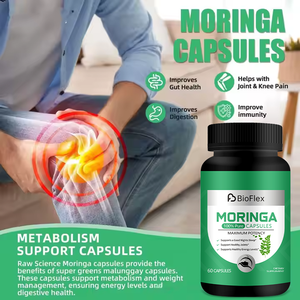 Oem Private Label <span class=keywords><strong>Moringa</strong></span> Oleifera <span class=keywords><strong>Capsules</strong></span> Immuunondersteuning <span class=keywords><strong>Moringa</strong></span> Leaf Extract Poeder Volwassen - Product Image 2