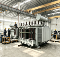 Transformateur immergé dans l'huile triphasé à double enroulement haute tension PENGTAI 110 kV 12 500 kVA, sortie 480 V, 50/60 Hz