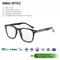 Monture de lunettes ultra-fine, monture optique professionnelle pour femmes, style classique décontracté, légère, confortable à porter, étui à lunettes