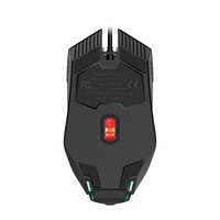 Ratón para Juegos BAJEAL D11 con Sensor Óptico, Cableado, 4 Botones, Retroiluminación RGB, USB 2.0, Ergonómico para Diestros, 115g, Garantía de 12 Meses, en Stock