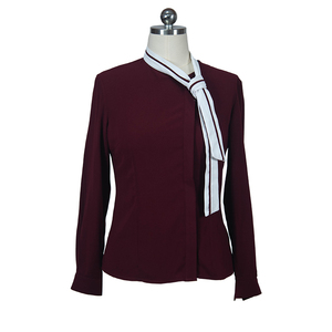 Uniformes de azafata personalizados, material sin arrugas, diseño transpirable, atuendo de hospitalidad de aviación - Product Image 2