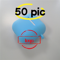 Étui de chargement portable en silicone souple anti-poussière, anti-chute, anti-plis, couleur unie, compatible sans fil, marque ODM pour Air Pods 3