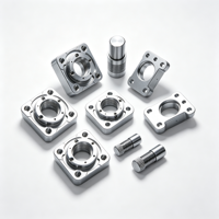 Pièces usinées CNC sur mesure en aluminium, composants de haute précision pour équipements industriels