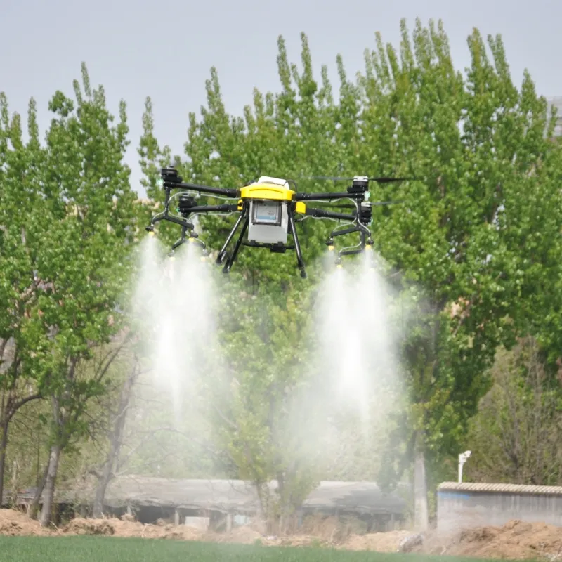 Drones de pulverización agrícola de 4 ejes de 16L, aviones de cultivo, niebla, agricultura, rociador agrícola, UAV, Dron agrícola, Drone agrícola