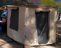 Car Side Awning Attached Tent 420D PU Coated Oxford Cloth 110g Color Fast Screen Waterproof Self-driving Camping Annex Room
