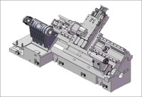 Mesin Bubut CNC Horizontal PRCS PR630T dengan Kecepatan Pengumpanan Terprogram, Kecepatan Spindle Variabel, Integrasi GSK, dan Pemrosesan Milling yang Ditingkatkan dengan Sumbu-Y
