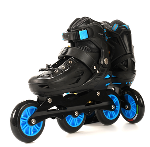 <span class=keywords><strong>Patines</strong></span> en Línea <span class=keywords><strong>Infantiles</strong></span> Happy Star de <span class=keywords><strong>3</strong></span> <span class=keywords><strong>Ruedas</strong></span> con <span class=keywords><strong>Ruedas</strong></span> de PU ABEC-7 con Luces Intermitentes, Gran Venta - Product Image 3