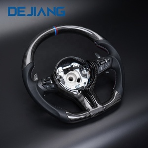 Volant de voiture en fibre de carbone forgée pour BMW E90 E92 F02 F32 F80 F82 F20 F35 F06 F10 F18 F30 320i 330i 520i 530i 740i <span class=keywords><strong>640i</strong></span> - Product Image 2