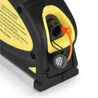 Niveau laser croisé multifonctionnel standard Level Pro 3, ruban à mesurer de 5,5 m/18 pieds pour la pose d'images