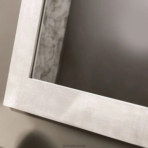 High Quality Modern Bedroom Furniture Dresser Table White Oval <b>Chest</b> of Drawers <b>Storage</b> - Product Image 5
