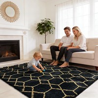 Tapis personnalisés avec logo, tapis de salon modernes, tapis tuftés, grand tapis pour la maison