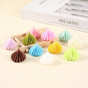 DIY mini butter <b>ice</b> cream head toy, handmade food toy, <b>cake</b> accessory, mini butter <b>flower</b> <b>ice</b> cream - Product Image 1