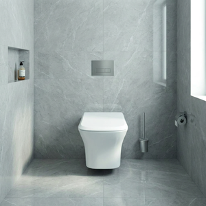 Sanitaire indien Salle de bain WC Mur Cuvette de toilette Céramique Mur Accroché Ensemble de toilette avec Lavabo Table Top Lavabo et Toilettes Suites - Product Image 6