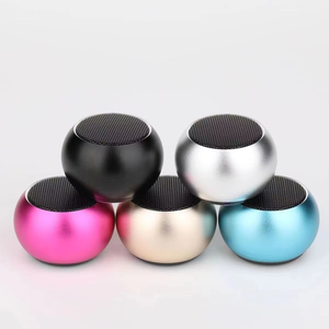 Usine en gros Mini haut-parleurs sans fil en métal Portable à la mode M1 Macarons bon son BT Communication AC Power - Product Image 5