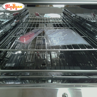 Peralatan Dapur Kompor Gas Berdiri, 4 Tungku Kompor Gas Independen Oven Gas Komersial 4 Tungku Gas Alam Empat Tungku Gas