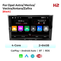 Navifly 8 cœurs 6+128 Go 4G LED WIFI BT Car-Play Auto Radio FM Multimédia GPS Navigation Car-Play Auto 1080p pour Opel