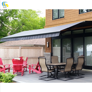 Vente en gros de stores rétractables en alliage d'aluminium personnalisés, auvent électrique rétractable, auvent télescopique d'extérieur pliable - Product Image 4