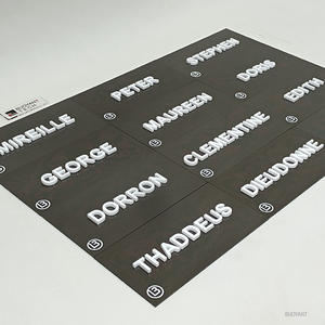 Plaque de porte personnalisée moderne pour hôtel, maison, bureau, entreprise, appartement, numéro de chambre - Product Image 2